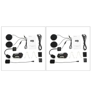 

New FM Intercom Motorcycle Intercom Helmet Bluetooth Headset FM Freedcon Helmets Intercomunicador Moto Motorcycle Intercom Moto