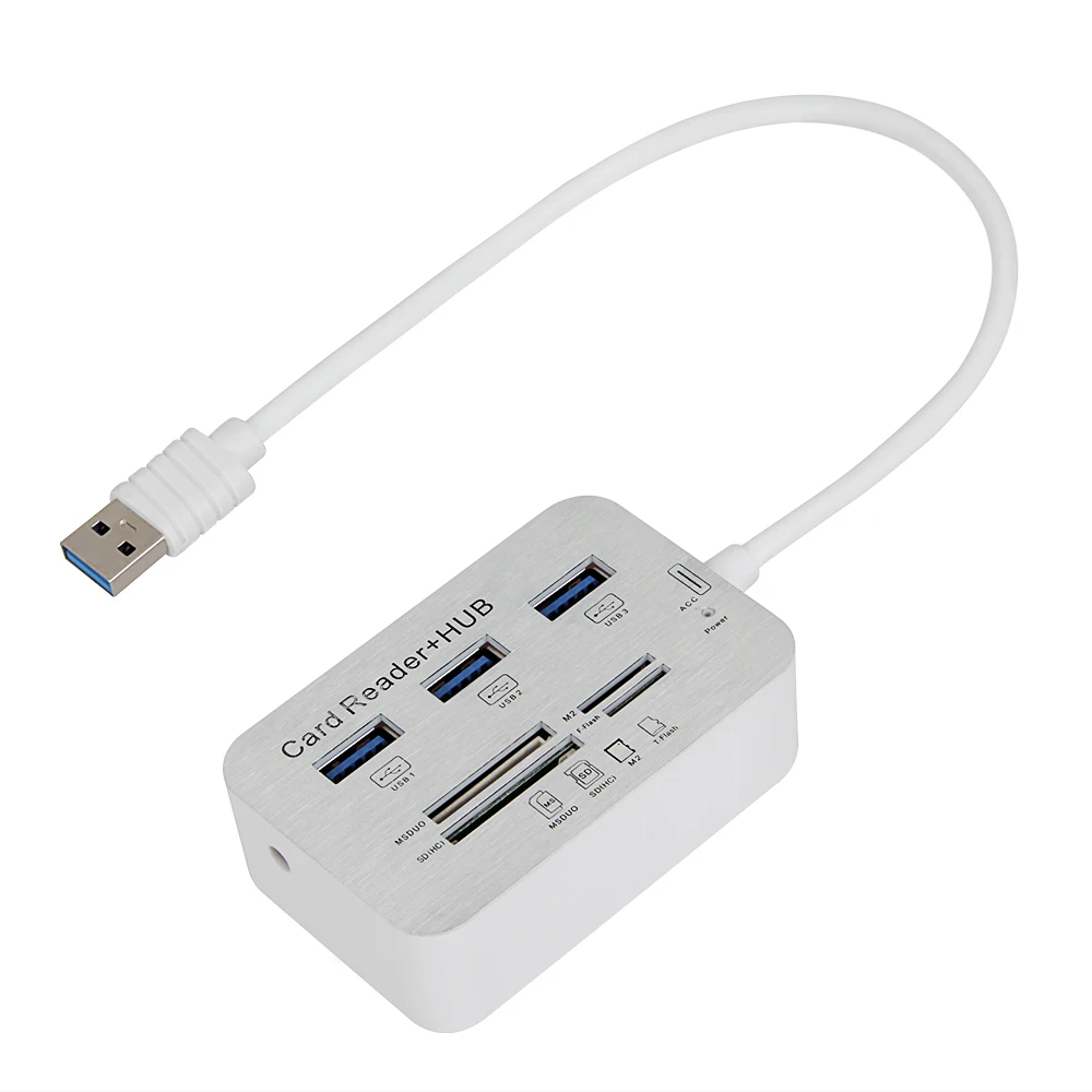 Высокоскоростной USB3.0 сплиттер один для трех расширения компьютера многоинтерфейсный хаб-конвертер сплиттер
