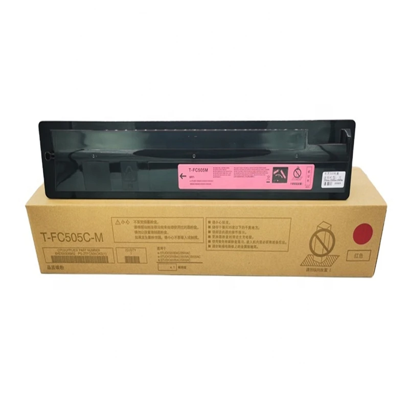 

Toner cartridge manufacturer Compatible TOSHIBA T-FC505 FC505 for E-STUDIO 2000AC 2500AC 2505AC 3005AC 3505AC 4505AC 500 Magenta