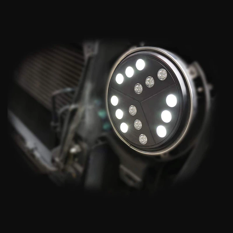 Пара 7 дюймовых круглых светодиодных фар с Hi/Lo лучом для Jeep Wrangler JKU Jk Tj CJ TJ H4 H13