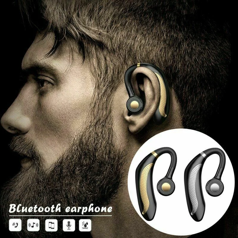Single Ear Bluetooth Headset Left Right Ear Hook Earbuds Waterproof Sport Wireless Handsfree Bluetooth Earphone