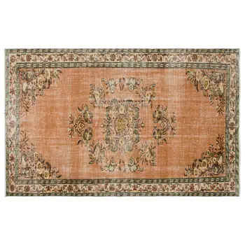 

Handmade Natural Vintage Turkish Area Rug 163x262 Cm-5'4''X8'7''