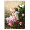 40x30cm 5D Girl Kiss pigeon Diamond Painting Embroidery Full Square&Round Diamond DIY Cross Stitch Home Decor Gift 1