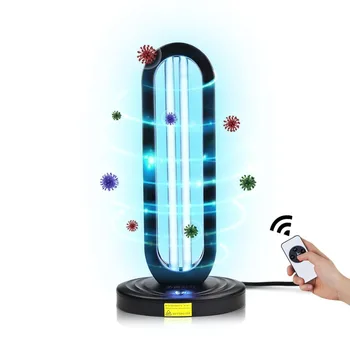 

38W UV Ozone Disinfection Lamp 110V 220V Household Ultraviolet Lamps UVC Germicidal Light High Zone Timing Sterilizer