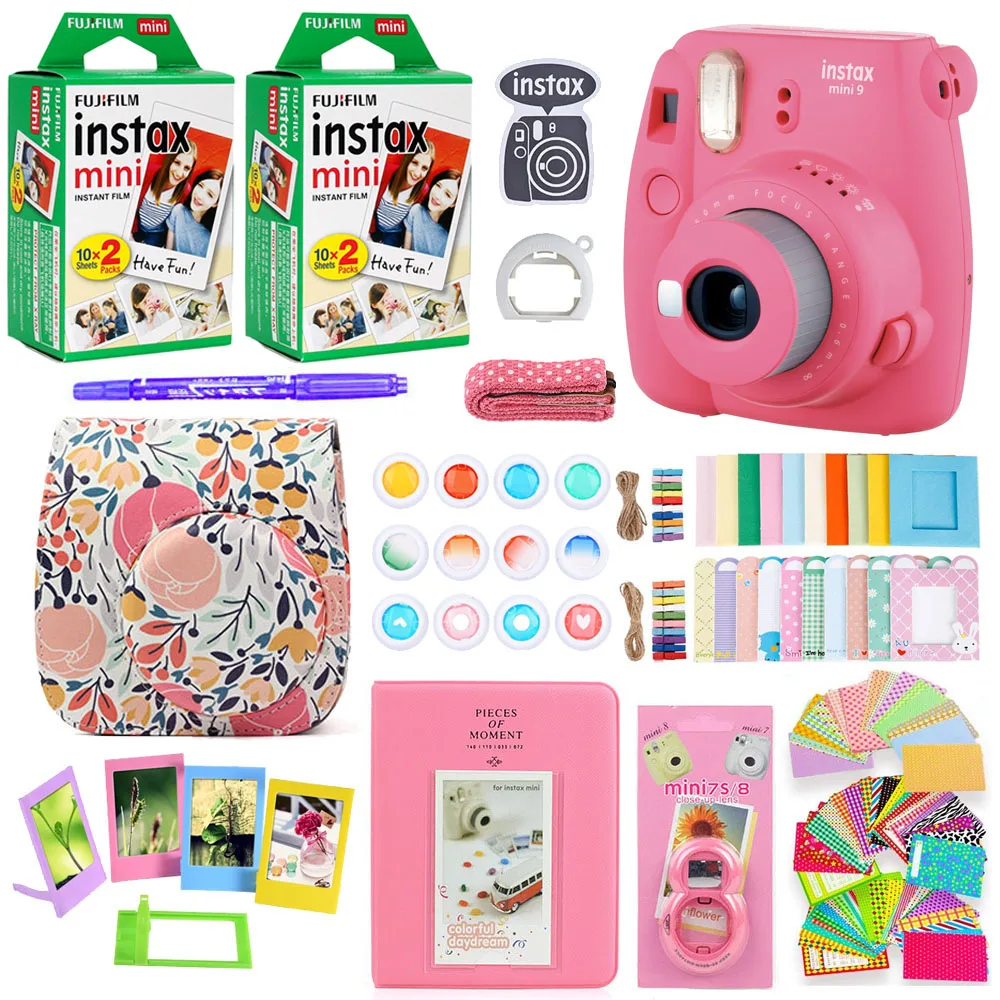 Fujifilm Instax Mini 9 мгновенная фотопленка бумажная камера плечевой ремень сумка Печать