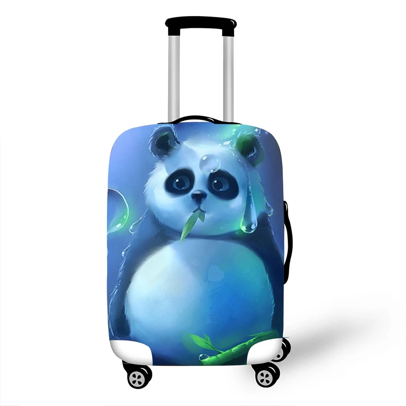 Защитный чехол для багажа для эластичного чемодана 18-32 дюймов Защитные Чехлы для путешествий аксессуары кунг-фу Панда T123 - Цвет: T