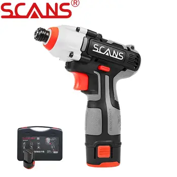 Cheap SCANS SC2121 Professional Tool 12V Cordless Lithium Impact Driver Impact Screwdriver