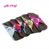 VEJYO 10PCS 10" Regular Flow Bamboo Charcoal Washable Reusable Menstrual Sanitary Cloth Pads Napkin Soft Period Pads for Women 1