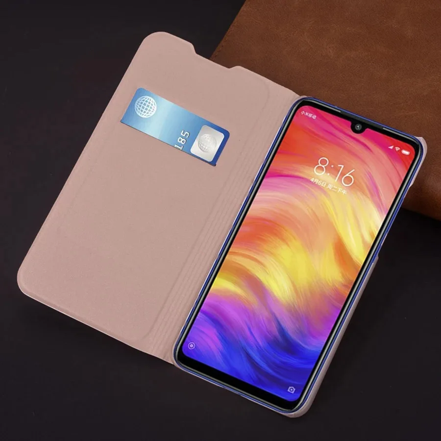 Кожаный флип-кошелек для телефона Huawei Wawei Hawei Huawe Y9 Y7 Y6 Prime Pro 2019 2018 ультратонкий