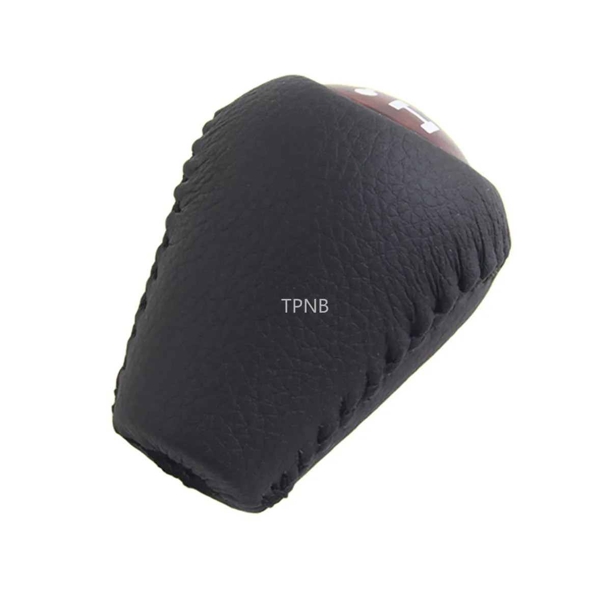 Для Toyota Prado 120 2003 2004 2005 2006 2007 2008 2009 Замена из натуральной кожи персиковое дерево зубчатая головка аксессуары
