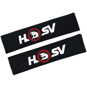 

2PCS Car Safety Belt embroidery pattern covers seat belt case for holden H SV car styling
