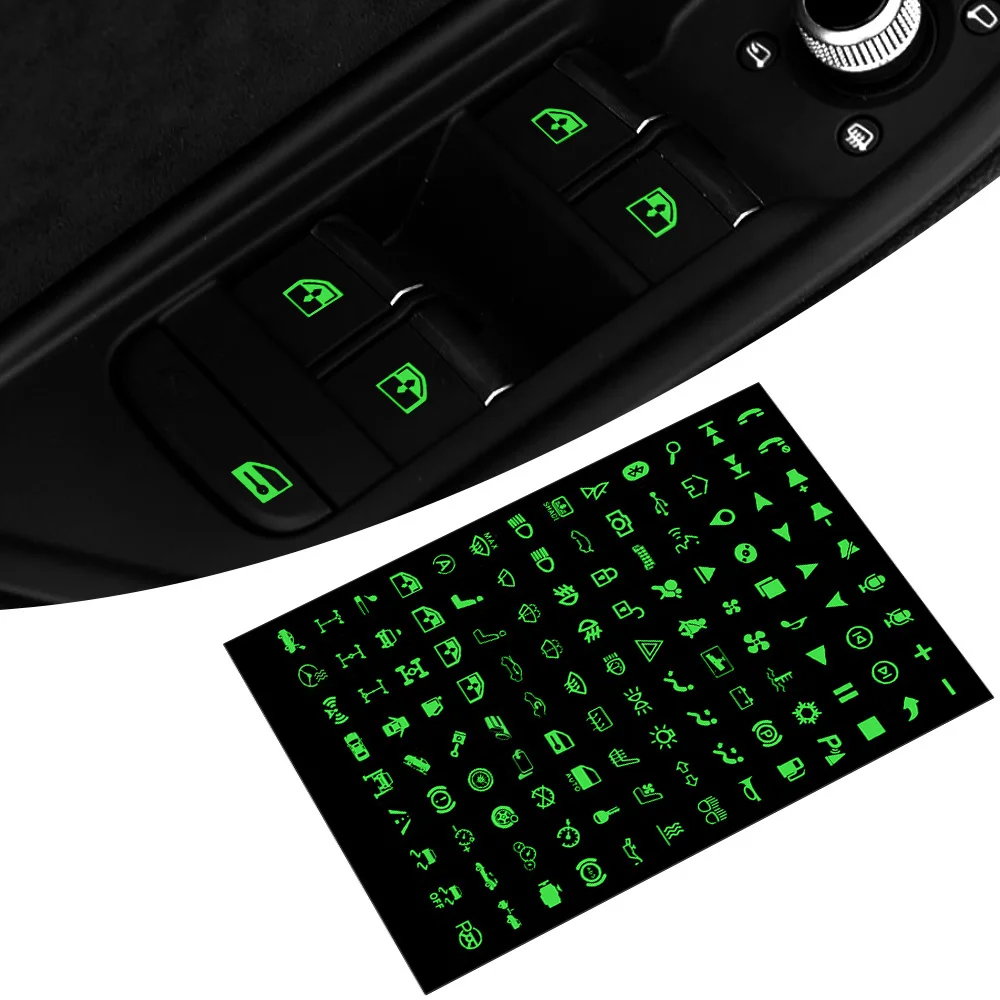 LuminousStickerForCarBoatSwitchButtonsMultifunctionCircuit