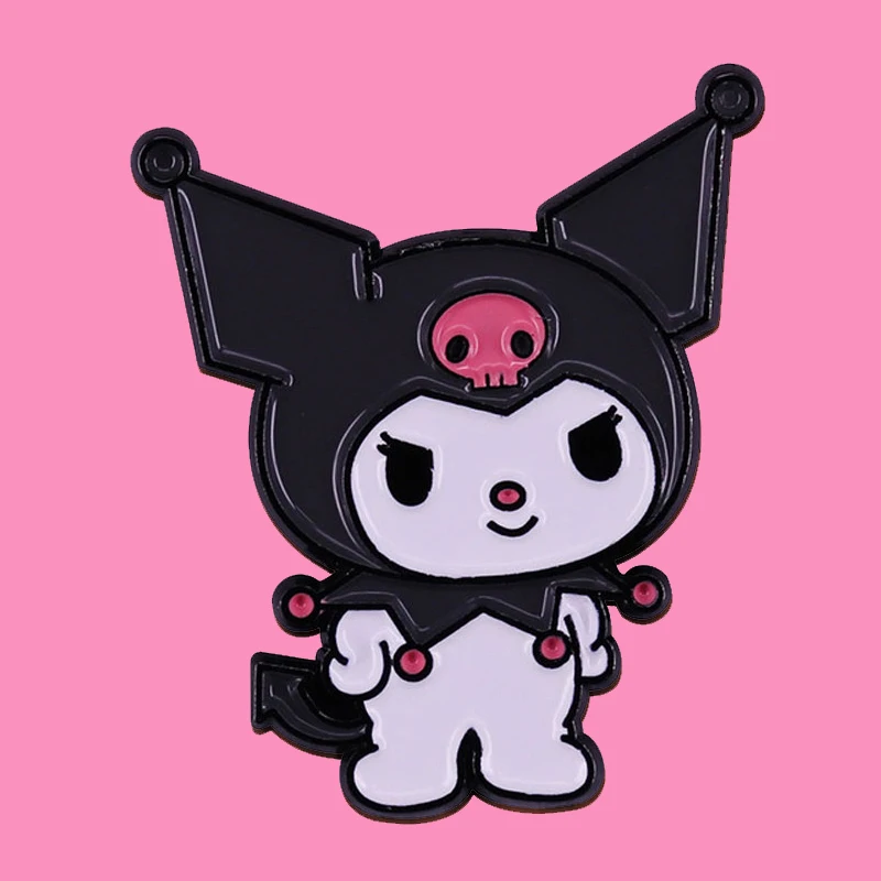 Брошь в стиле Харадзюку Spooy из мультфильма аниме курмис эмалированные