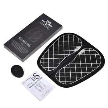 

Foot Pad Battery Black And White Models Foot Massager Foot Massage Device Foot Relaxation Abs Massage Physiotherapy Instrument