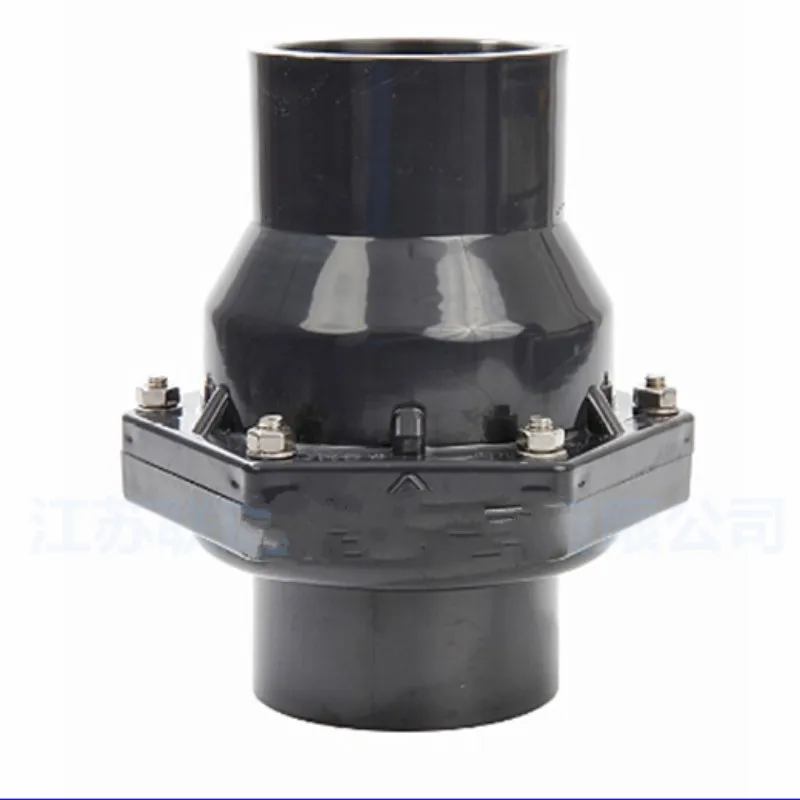 

UPVC Flap check valve id32mm-110mm Check valve vertical horizontal check valve Vertical and horizontal Universal pvc check valve