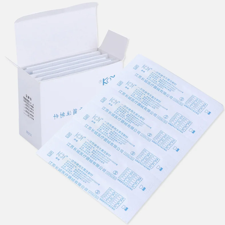 100pcs Painless small needle painless beauty ultrafine 32G 30G 26G 23G 18G 16G syringes Korean Needles Eyelid Tools