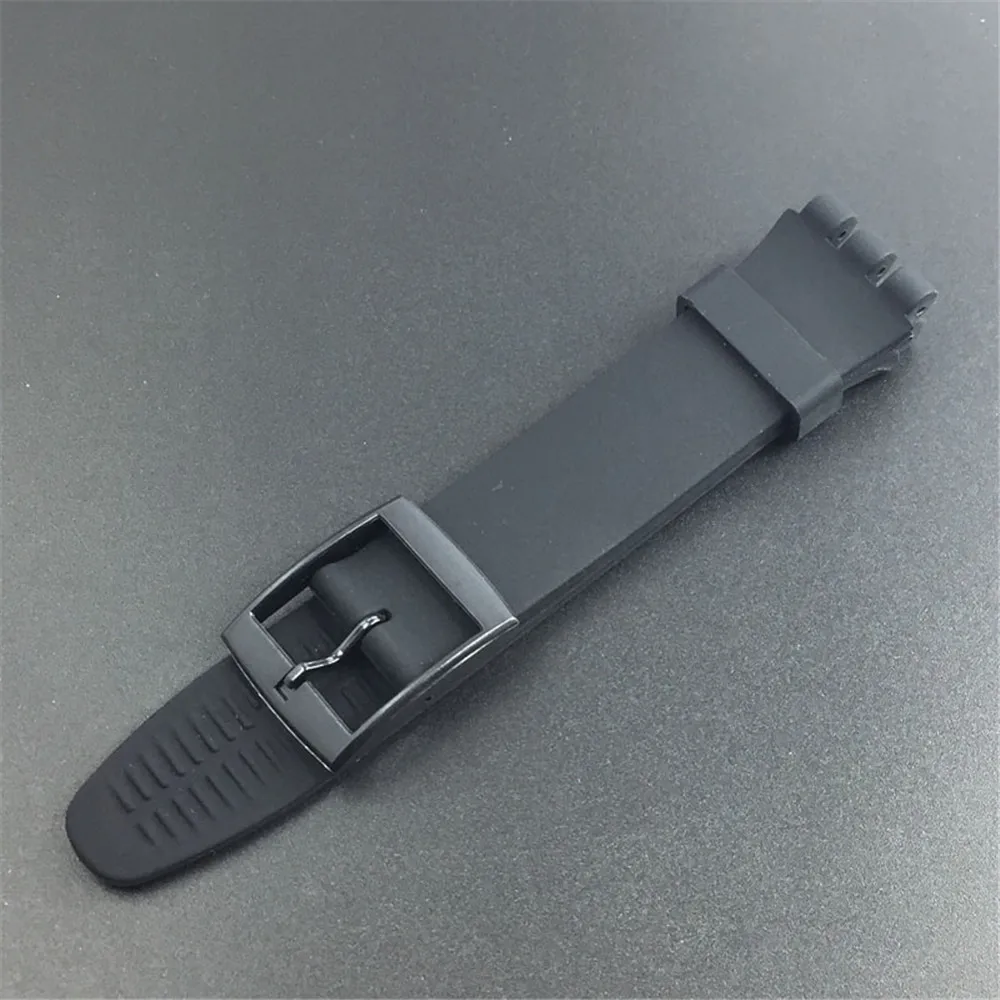 Silicone Watch Strap - Soft Rubber Replacement Wristband Bracelet