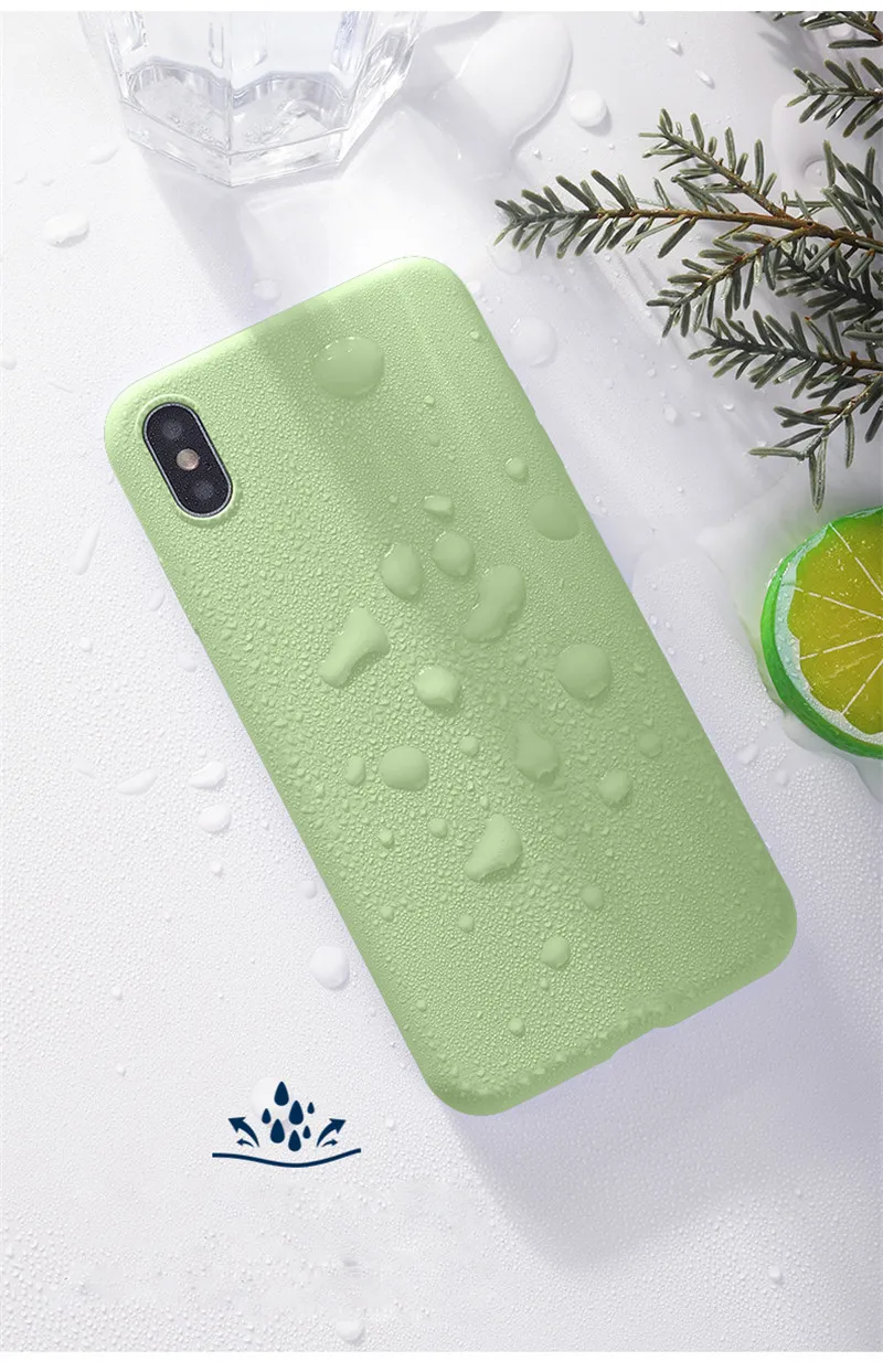 Роскошный мягкий жидкий силиконовый чехол для iPhone11 XS Max X XR iPhone 8 7Plus 8Plus iPhone 6S 6 Plus Топ дизайнерский чехол