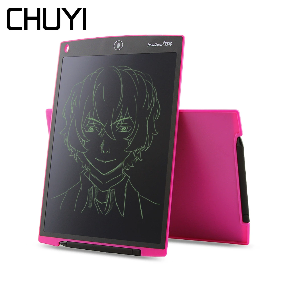 

CHUYI 12 Inch LCD Writing Tablet Drawing Ultra Thin Electronic Board Paperless Handwriting Pads Graphic Tablets Boards Kids Gift