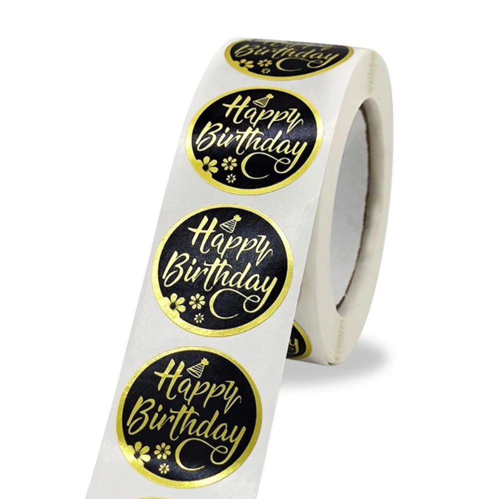 黑底生日快乐 2