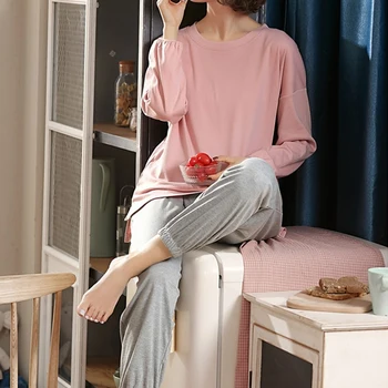 

Lovely Japanese Short Sleeve Pajamas Women's Home Wear Two Piece Set 2020 Autumn New Products