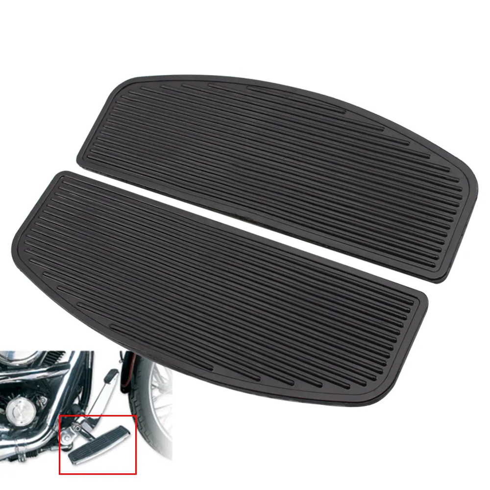 Напольное покрытие для мотоцикла вставка в ножку подножка Harley Touring Glides FLHTC FLHTCUI