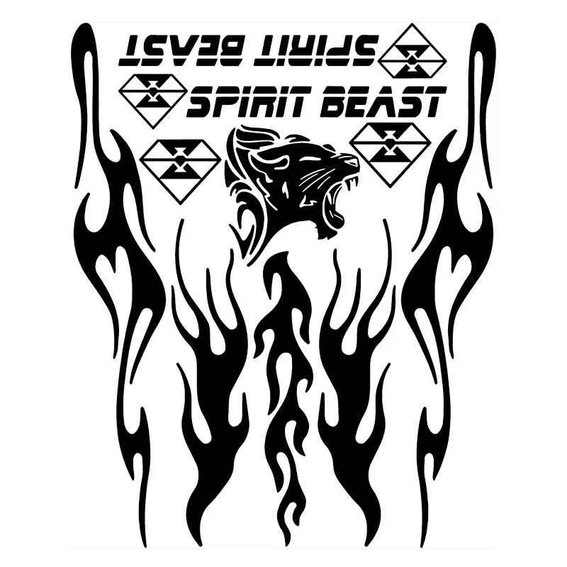 SPIRIT BEAST мотоциклетная наклейка Moto Feul Tank Pad rbike наклейка s Мотокросс Pegatinas протектор для Honda Yamaha Kawasaki - Цвет: BL401