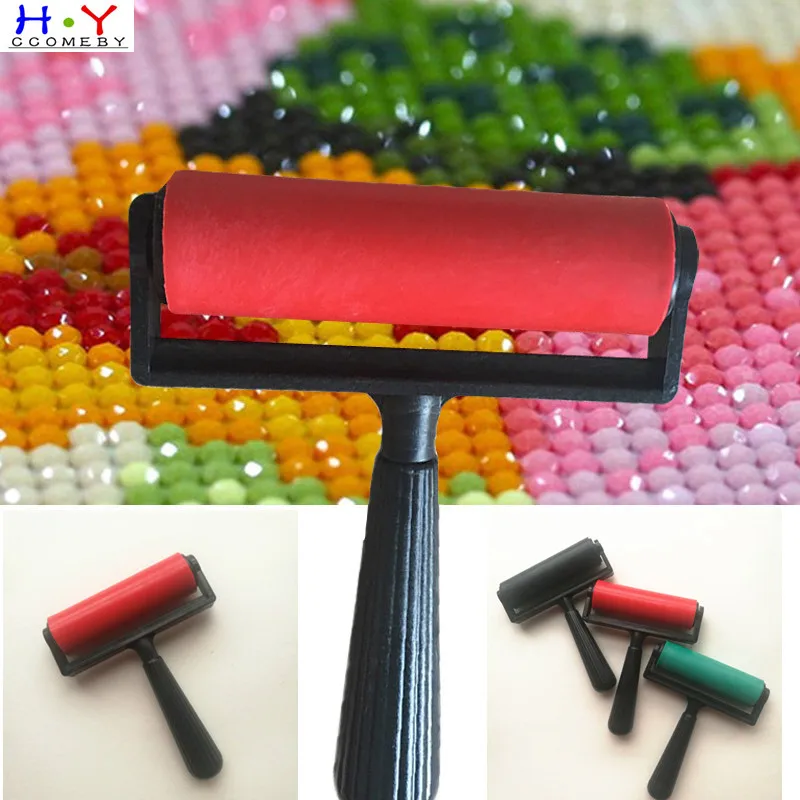 

5D Diamond Painting Tool 1 Pcs Plastic Roller DIY Diamond Painting Accessories Diamond Painting Paste Sturdy 3 Colors Hot