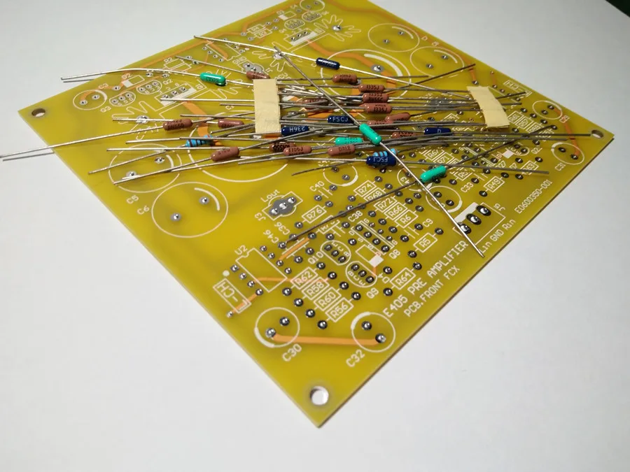 [Набор сделай сам accuphase E405 предварительный усилитель PCB + сопротивление |