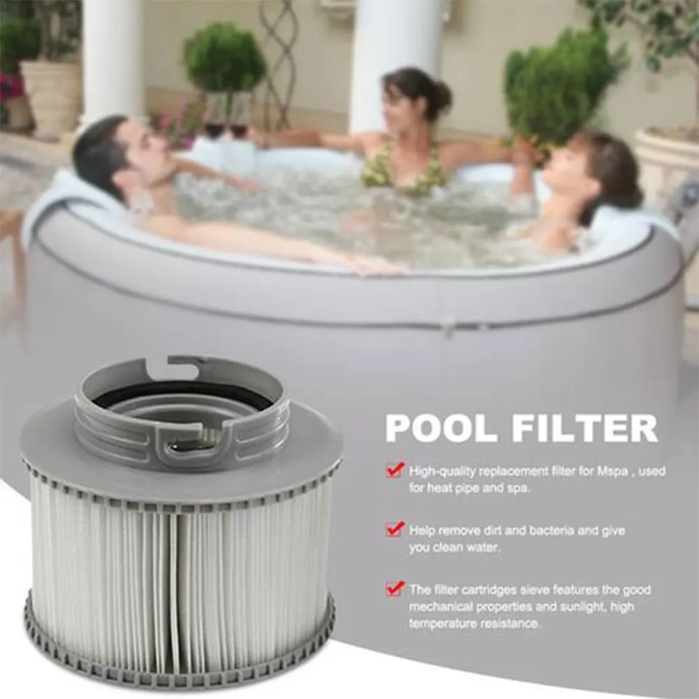 

Filter Cartridges Sieve Inflatable Pool Filter Accessory for Mspa All Models Swimming Pool Replacement Filter Accessories