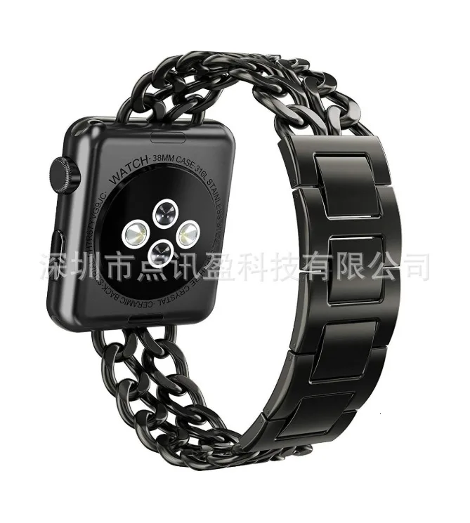 Нержавеющая сталь часы ремешок для наручных часов Apple Watch, Iwatch1/2/3 поколения высокое качество ремень для Для женщин Аксессуары для часов
