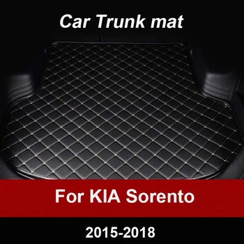 

APPDEE Car trunk mat for KIA Sorento five seat 2015 2016 2017 2018 cargo liner carpet interior accessories cover