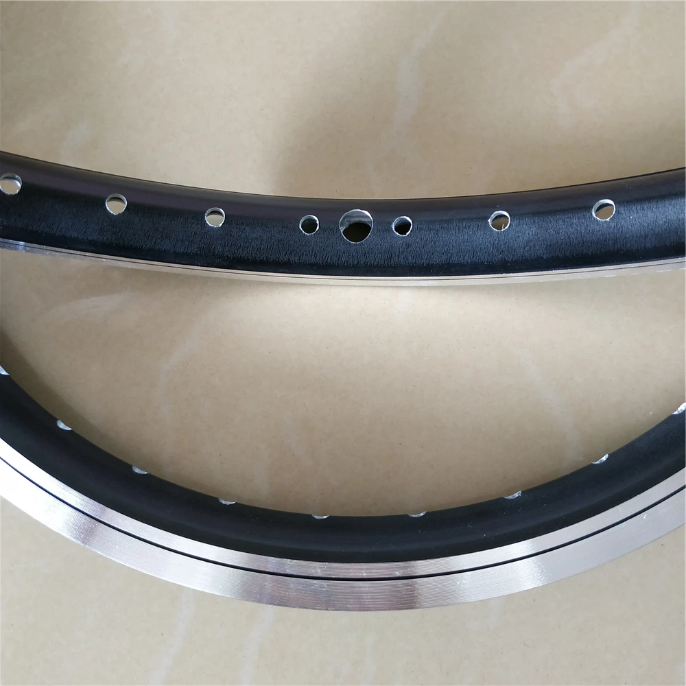 Carbon MTB Rims Beadlock Wheel Rim Highway Wheel Rim 16 Inch Double Layer Aluminum Alloy Bicycle Ring 20/28/32/36 Hole For SRA683 KT510