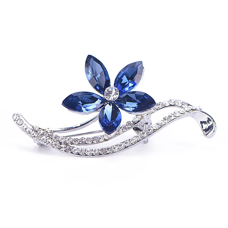 

Rhinestone Flower Brooches For Women Fashion Jewelry Wedding Pins And Brooches Weddings Banquet Brooch Pins For Women And Men