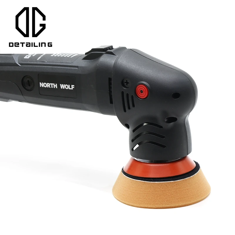900W 3 inch Dual Action Polisher Orbit 8mm Auto Polisher DA Car Home DIY