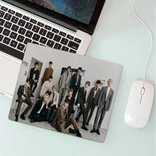 

Mouse Pad Anime Small Size Cartoon Mousepad Gaming Keyboard Table Mat Natural Office Decoration Carpet SEVENTEEN Mouse Mat
