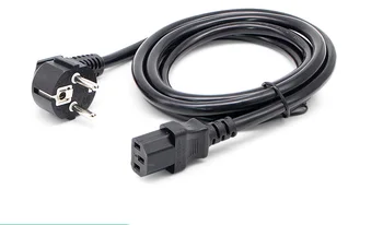 

Euro IEC C13 AC Power Extension Cord 1.5m EU Power Cable For PC Computer Monitor PSU Antminer Printer LG TV