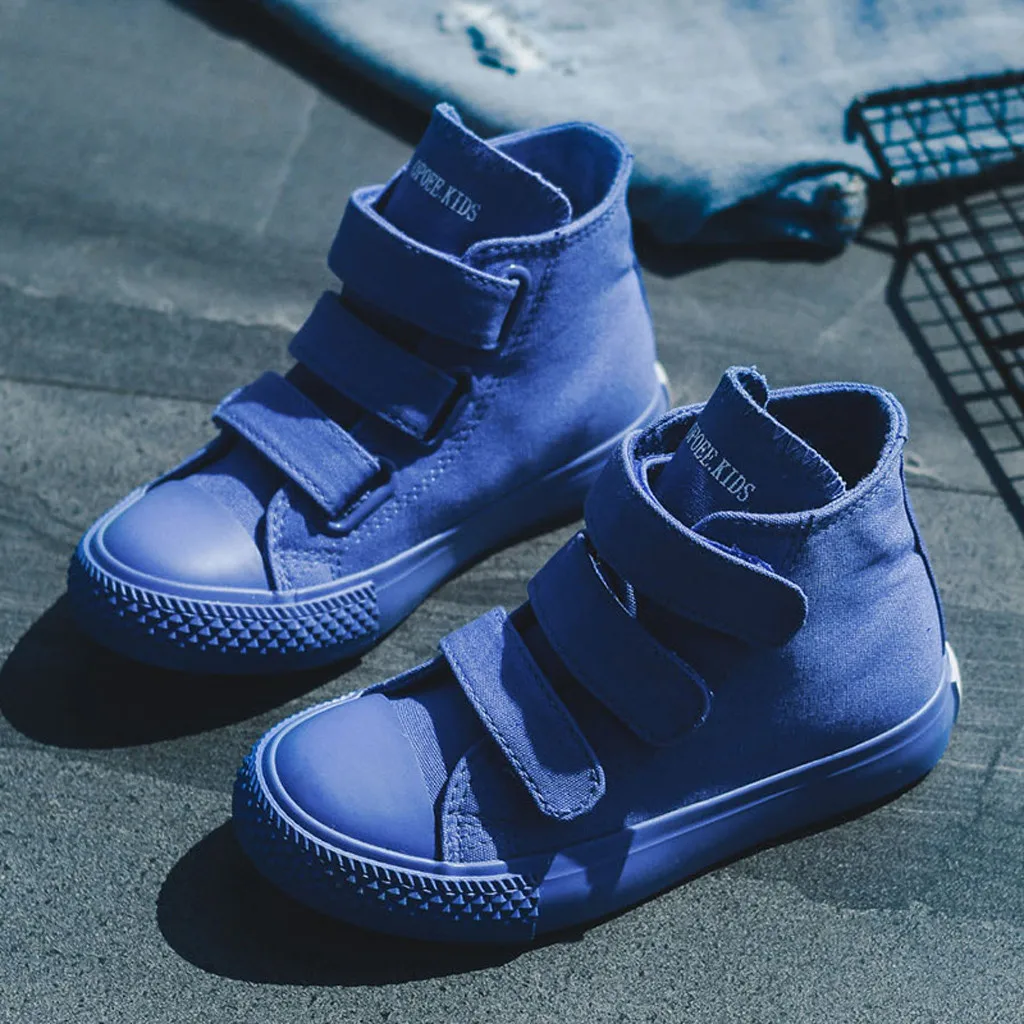 Kids Shoes Winter Autumn Children Fashion Casual Shoes Toddler Infant Kids Baby Girls Canvas Hook Sport Running Shoes Sneakers