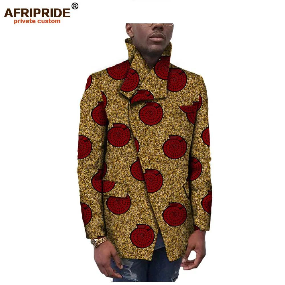 2019 Новинка осени мужские пальто AFRIPRIDE частный настраиваемый запястья рукава стенд воротник с подкладкой пальто повседневный стиль 100%