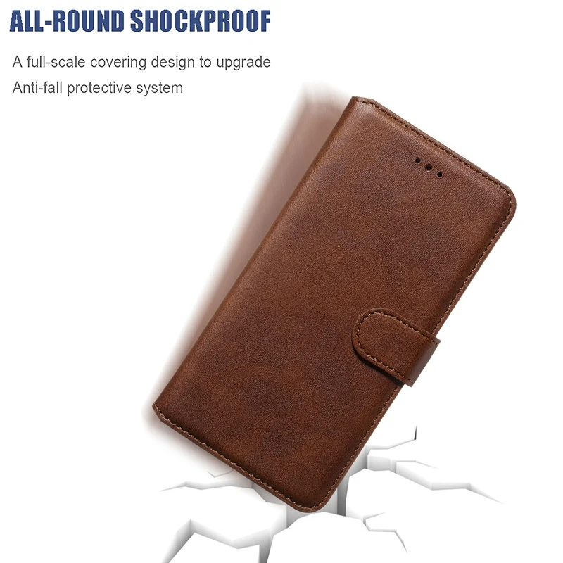 Кожаный флип-чехол для samsung Galaxy A6 A7 A8 A520 S10e S10 S9 S8 плюс S7 край J1 J5 J7 J3 J5 J7 J4 J6 плюс Чехол