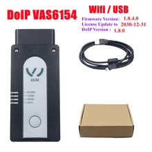 DoIP Wifi VAS 6154 VAS6154 7,11 para VAG Herramienta de diagnóstico apoyo DoIP /UDS Protocolo diagnóstico y programación