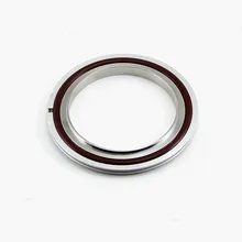 

ISO Vacuum Pipe Clamp Fittings 304 Stainless Steel Center Bracket + Fluorine O Type Sealing Ring + Aluminium Spring Outer Ring