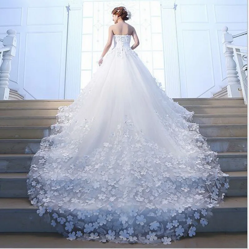 

2018 Hot Sweetheart Sleeveless Royal Train Lace Up Floor Length Vestido De Noiva Robe De Mariage mother of the bride dresses