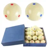 Blue 6 Dot Spot Pool Billiard Practice Training Cue Ball 6 Oz For Standard 2-1/4" Training Pool Table Ball Improve Technology