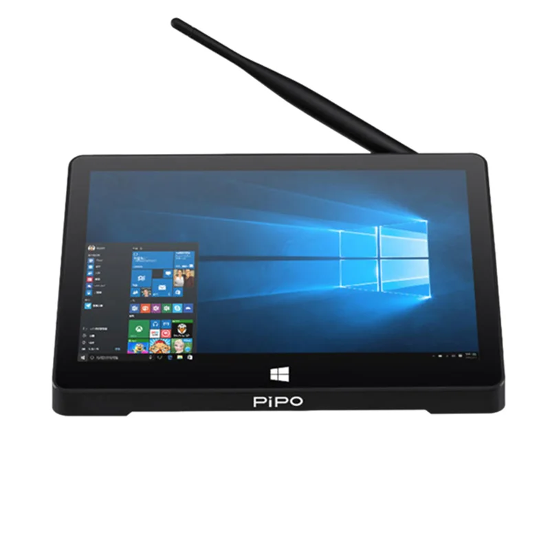 Pipo X9S Win 10 Мини ПК Intel Cherry Trail Z8350 четырехъядерный 1920X1080P 2G/32G Smart tv Box Bluetooth 4,0 HD медиаплеер 8,9 дюймов