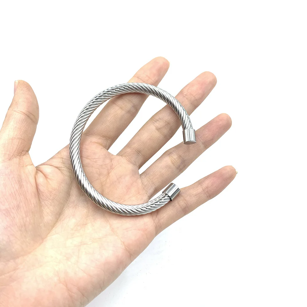 Регулируемые браслеты-манжеты из нержавеющей стали браслеты с сеткой эластичный