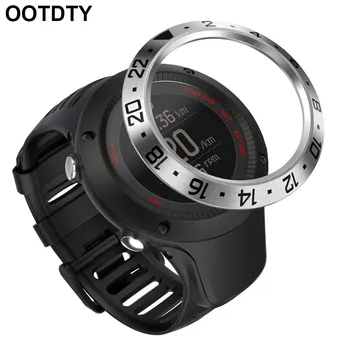 

Anti Scratch Dial Scale Speed Protective Case Metal Bezel Ring Adhesive Cover for SUUNTO AMBIT 3 RUN/Black/HR Smart Watch
