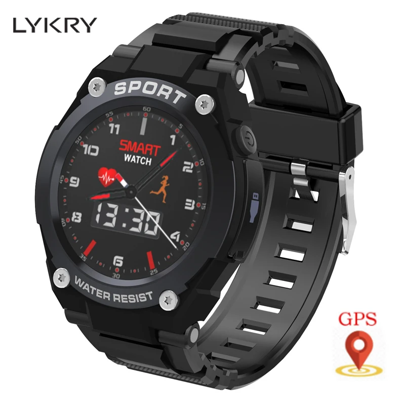 LYKRY DT97 gps Смарт часы для мужчин Открытый Bluetooth Вызов TF карта воспроизведения