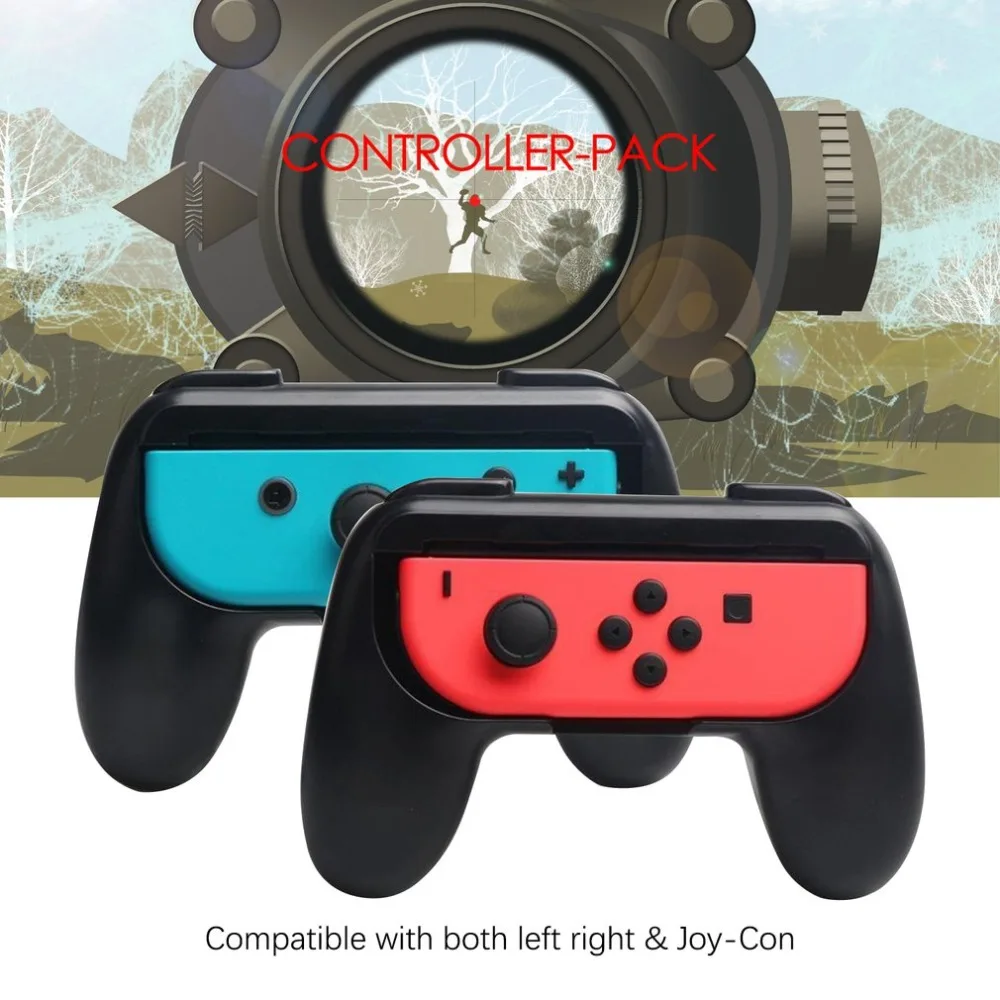 

2pcs/set Nintend Switch ABS Gamepad Grip Handle Joypad Stand Holder for Nintendo Switch Left Right Joy-Con Game Controller