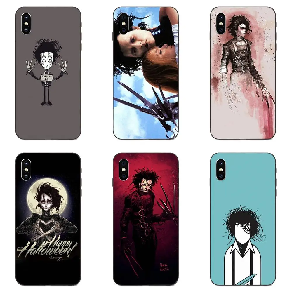 

Luxury Phone Case For Xiaomi Mi Mix Max Note 2 2S 3 5X 6 6X 8 9 9T SE A1 A2 A3 CC9e Lite Play Pro F1 Lover Edward Scissorhands